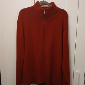 Fiorucci Mens Zip Front Sweater